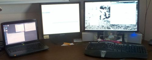 3 Monitors 1 Mouse