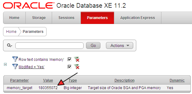 Oracle Memory