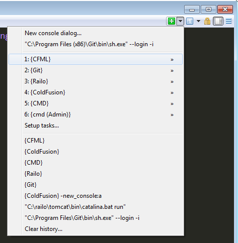 ConEmu ColdFusion